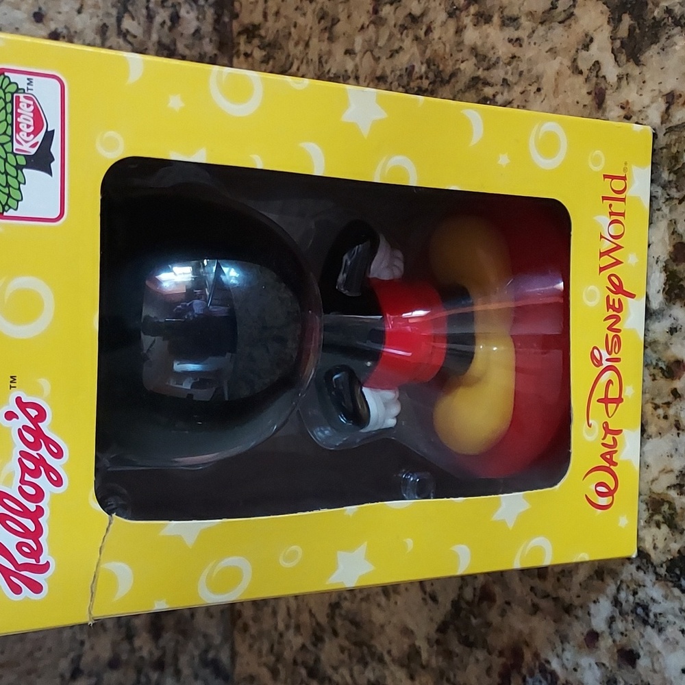 Walt Disney World Resort Mickey Mouse Bobble Head.